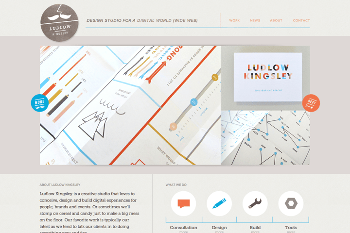 LUDLOW KINGSLEY website preview